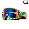 Motorcycle Goggles Water Transfer Off-road Outdoor Riding Sports Glasses Ski Goggles Windproof Glasses