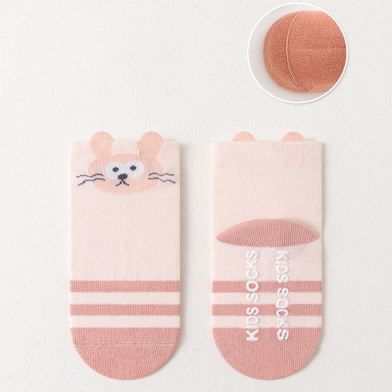 Newborn Plush Sock Autumn Winter Warm Kids Middle Tube Socks  Anti-Cold Baby Footwear Cute Cartoon Children Socks