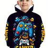 Children Hoodies Long Sleeve Kids Clothes Boys Stylish Autumn Tops 3D Gamepad Print Casual Outdoor Clothes Children's Clothing