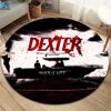 Круглый ковер Dexter, Ковер для гостиной, спальни, дивана, игровой комнаты, Декор, Нескользящий коврик для пола