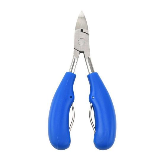 Профессиональные кусачки для вросших ногтей, изогнутая конструкция клюва, набор для стрижки ногтей для толстых/вросших ногтей, инструмент для точного маникюра и педикюра для домашнего салонного использования