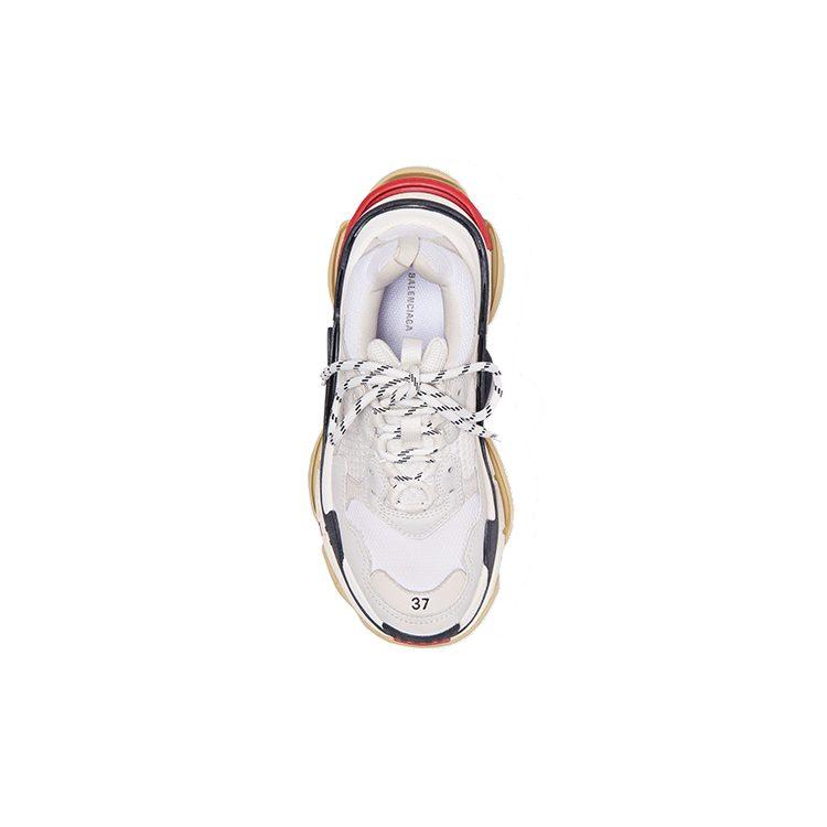 Balenciaga Triple S Белый Красный Женский 524037W09E19000