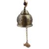 Buddha Statue Pattern Bell Blessing Feng Shui Wind Chime For Good Luck Fortune Home Car Hanging Decor Gift Crafts