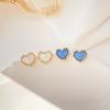 Sweet Love Earrings No Hole Ear Clips Heart Clip Earring Without Piercing Minimalist Earrings Jewelry CE848