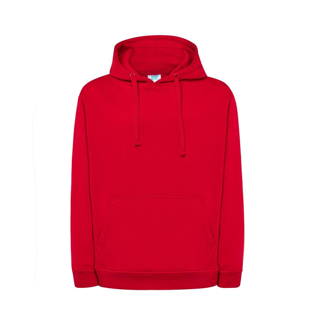 JHK Mens Plain Kangaroo Pocket Hoodie