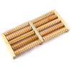 1Pcs Wooden Foot Massager Roller - Reflexology Stress Relief Fitness Health Care Feet Massage Tool