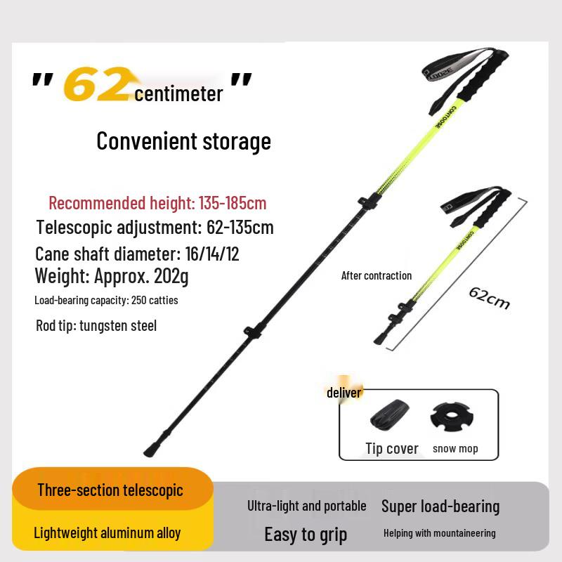 ML Outdoor Folding Aluminum Trekking Pole