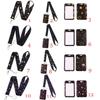 Sun and Moon Card Holder Stars Lanyard Badge Holder Phone Neck Strap ID Card Holder Hanging Rope