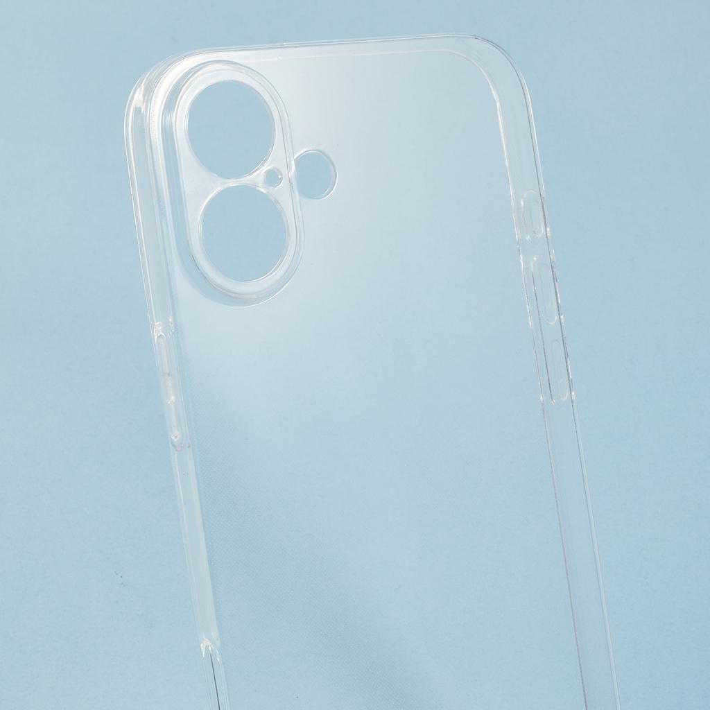 For iPhone 16 Case 1.2mm Ultra Thin Crystal Clear TPU Phone Cover