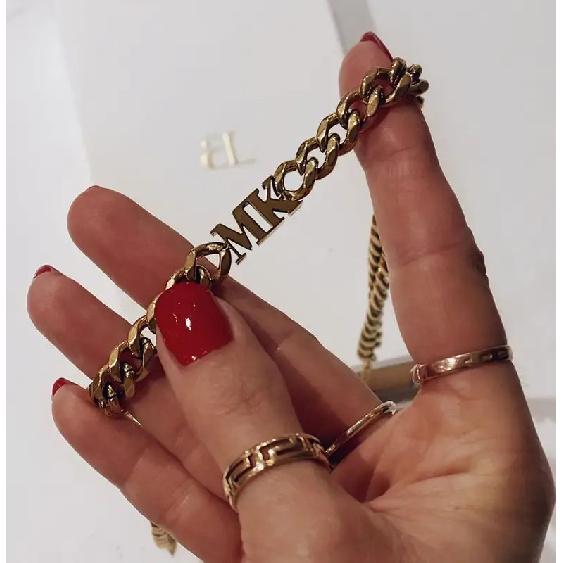 8mm Cuban Thick Name Necklace Rectangular Buckle Custom Letter Chain 314L Stainless steel Personalized Pendant Gift For Her/He