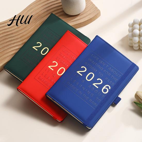 2026 Agenda Planner Weekly Daily Productivity Notebook with Monthly And Layout Hardcover Organizer for Work School Highlighted Holidays