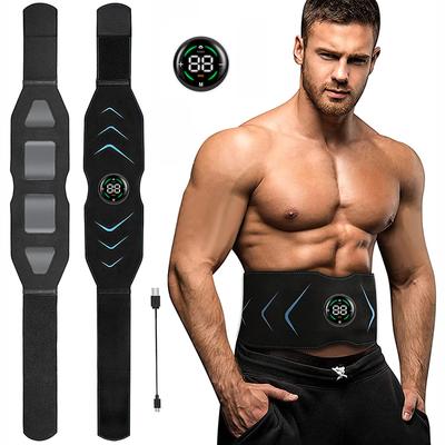EMS стимулятор мышц Abs тренажер для брюшного пресса тонизирующий пояс USB перезарядка тела для похудения живота домашний тренажерный зал фитнес-оборудование унисекс