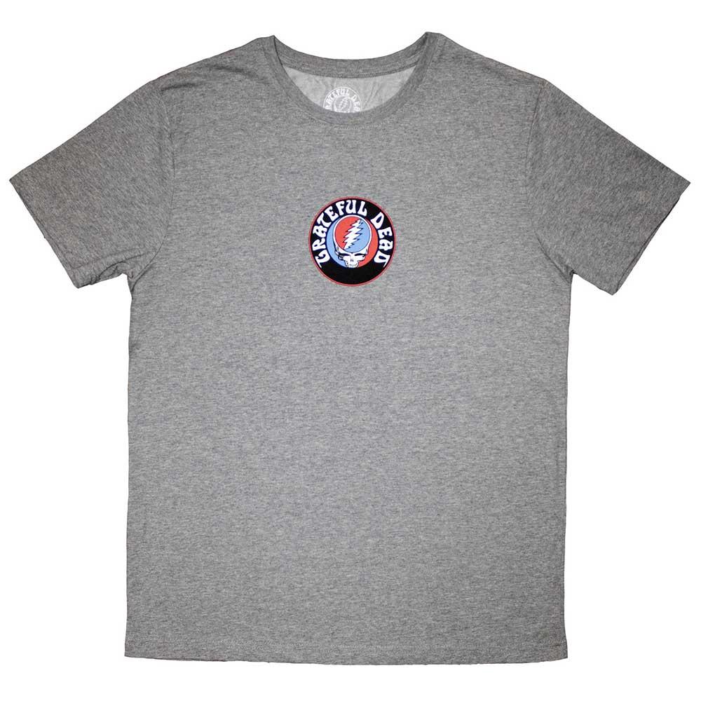 Grateful Dead Unisex Adult Mini Steal Your Face Logo T-Shirt