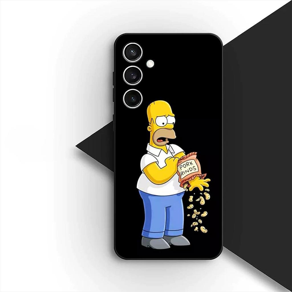 Чехол для Motorola Moto G86 G57 E14 E15 G14 G34 G67 G84 G24 A54 G15 Power E22 Корпус Чехол для телефона Мультяшный Аниме S-Симпсоны