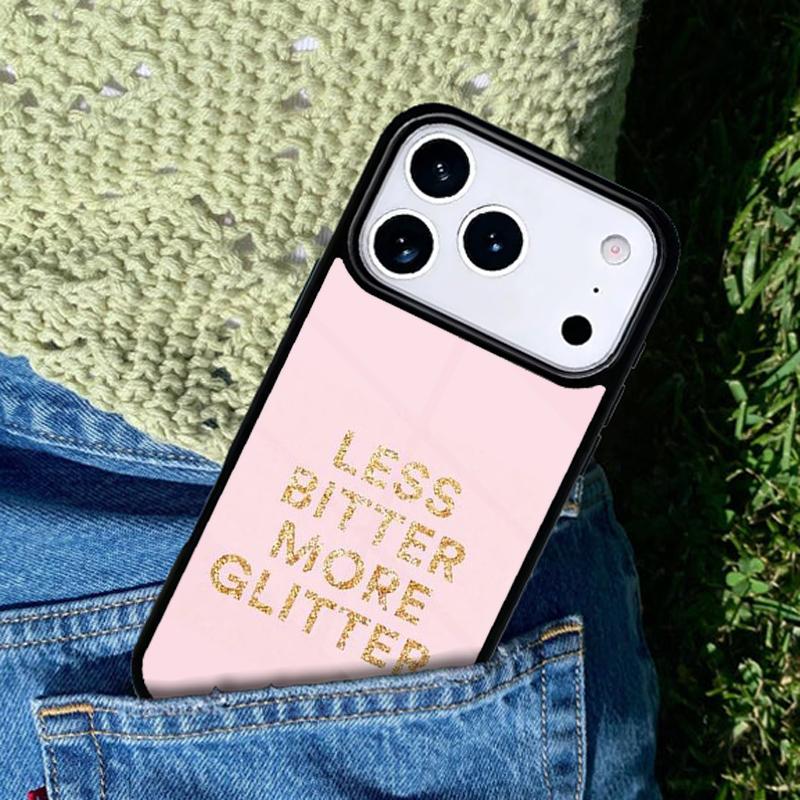 SPARKLE INSPIRATION Phone Case For iPhone 17 AIR 16 Pro Max 15 14 Pro 11 12 13 Shockproof Silicone Cover