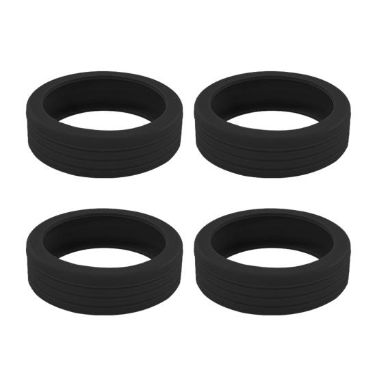 Силиконовые чехлы на колеса для чемоданов-спиннеров - Шумостойкие и износостойкие протекторы для роликов разных цветов