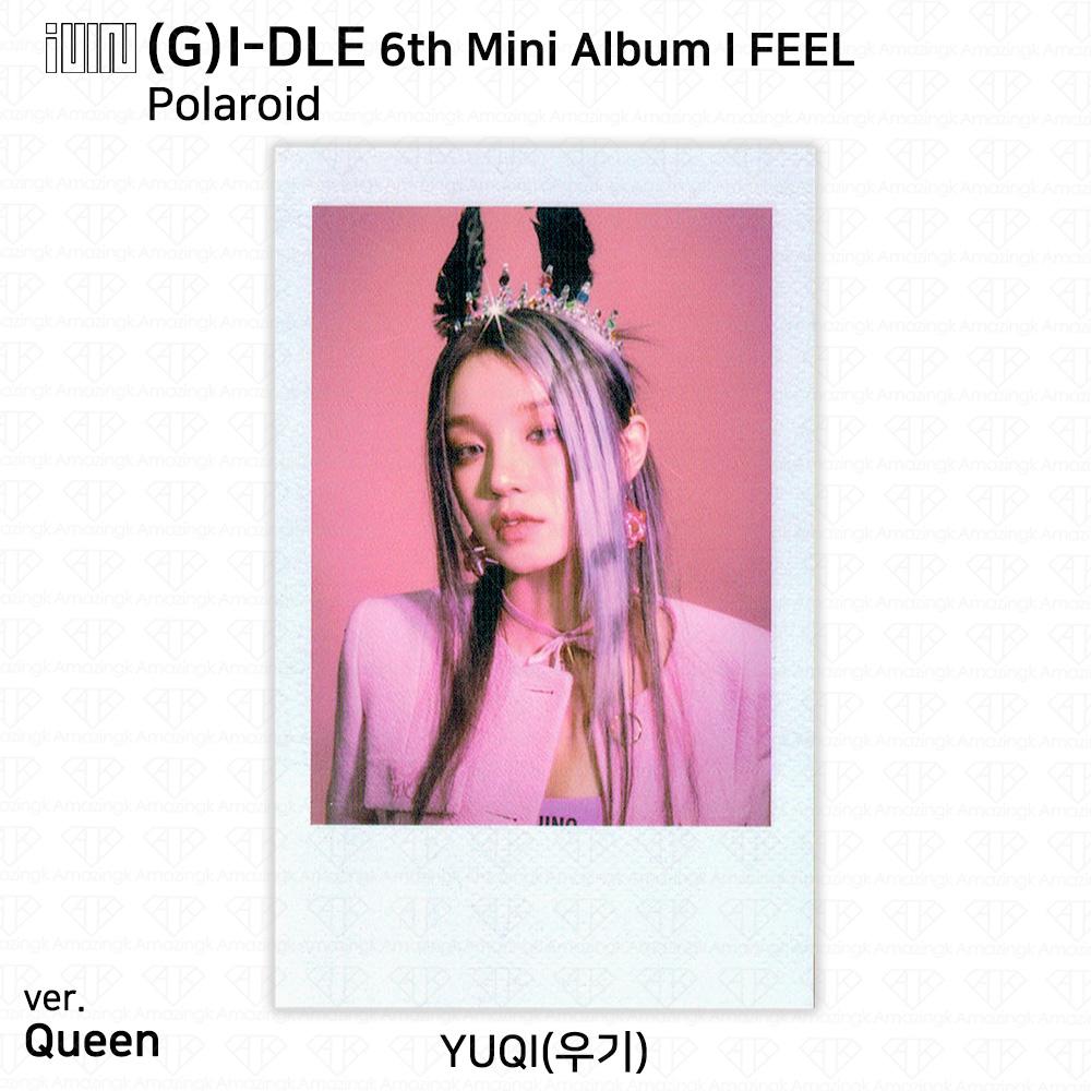 (G)I-DLE G-IDLE IDLE 6-й мини-альбом I Feel Фотокарта Polaroid ID Card MIYEON