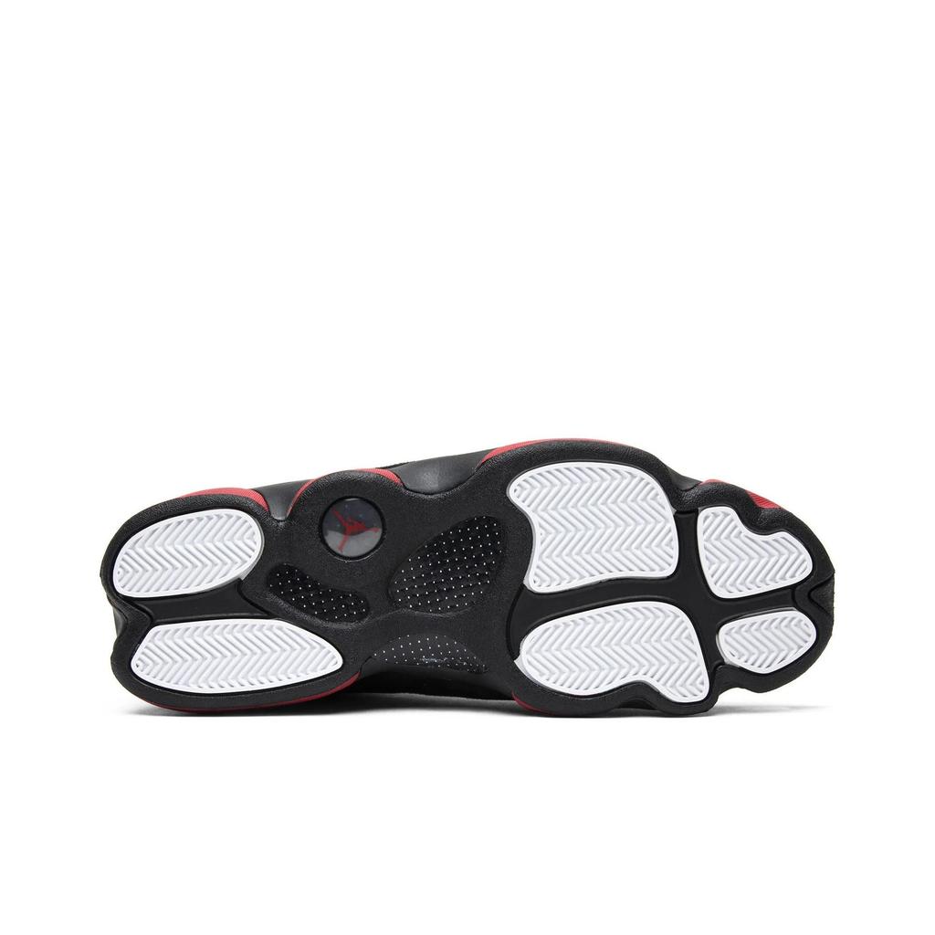 Air Jordan 13 Retro 'Dirty Bred' (Unisex) Black / Gym Red / Black Vintage Basketball Shoes 414571 003