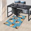 1PC Pug Pizza Extra Large Non-Slip Floor carpet, Office, family, bedroom, Studio - Large Area RugJ0335