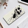 For Xiaomi 15 Ultra Case Spider Pattern Printing Straight Edge TPU Phone Back Cover