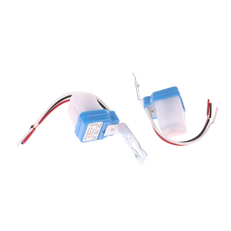 Automatic On Off Photocell Street Lamp Light Switch Controller Dc Ac 12/24/110/220V 50-60Hz 10A Photo Control