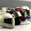 Cool Motorcycle Bicycle Helmet Metal Key Chain Keyring