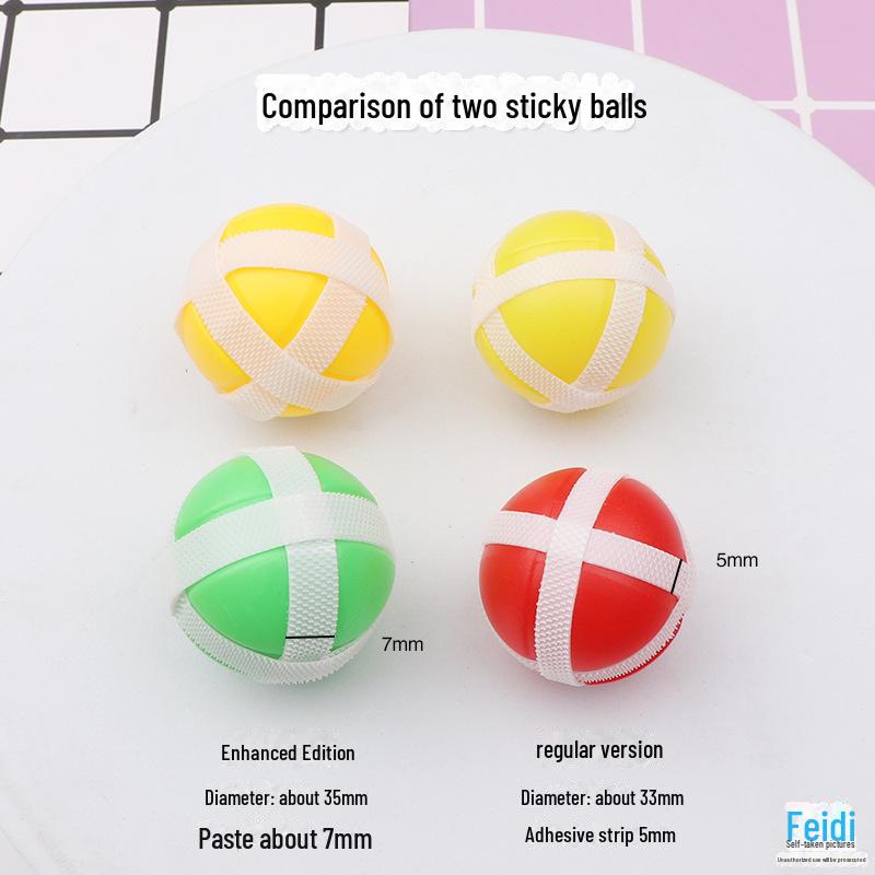 Interactive Children's Sticky Ball Dartboard for Indoor and Outdoor Use, Educational Toy for Parents and Kids.