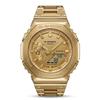Casio G-Shock GM-2100YMG-9A9 Лимитированная серия Золотая Сталь Роскошные Спортивные Часы Коробка