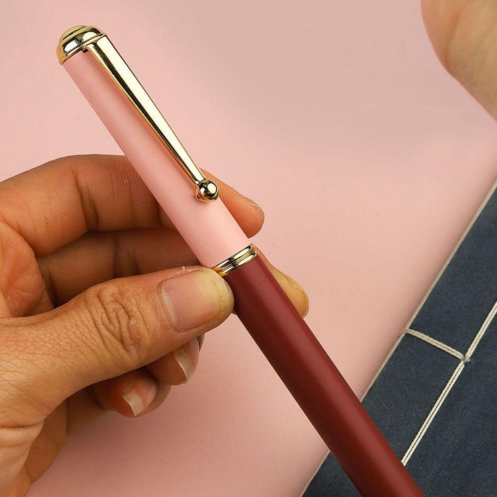 Writing Soft Hair Metal Chinese Brushes Calligraphy Pen Brushes Painting Pens Penmanship Brushes
