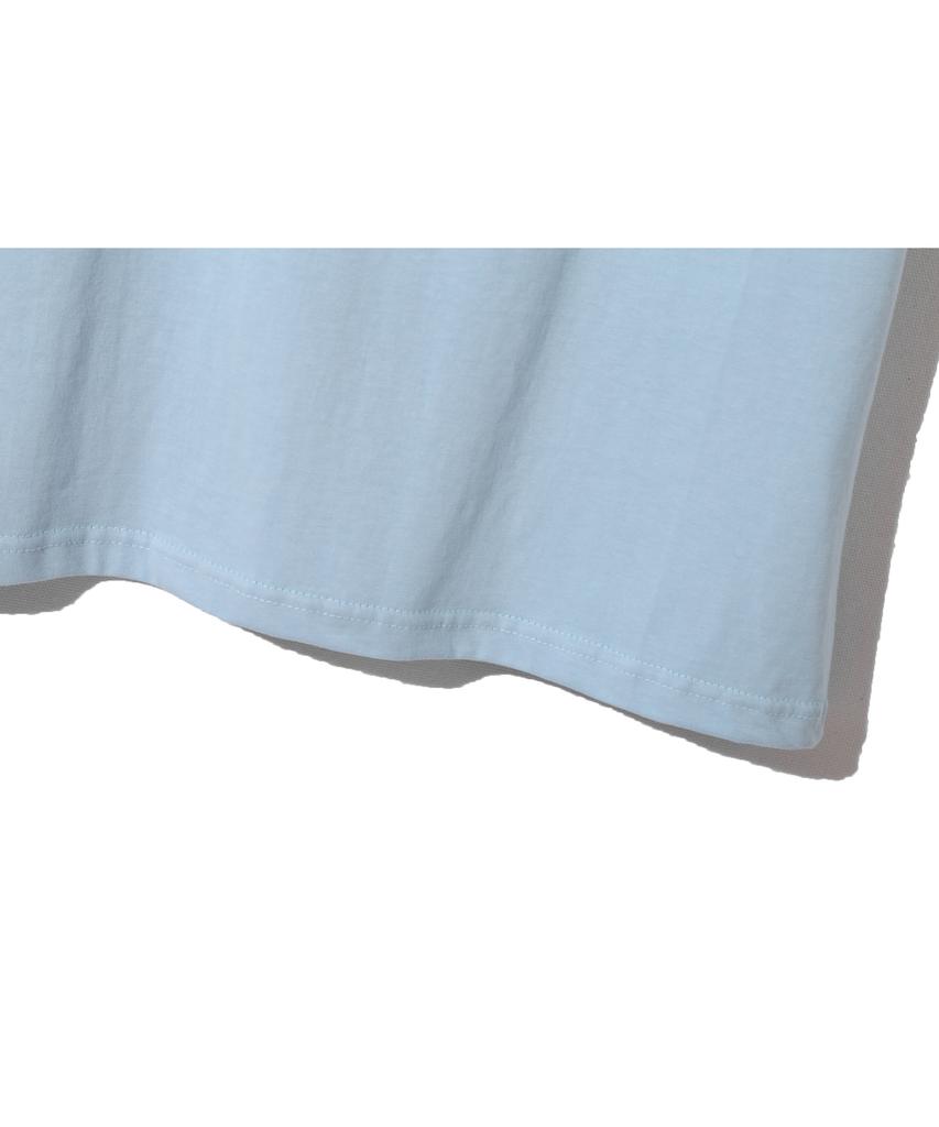BASEMOMENT Layered Essential T-Shirt Sky Blue