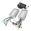 500w Bike Dual Drive Controller Kit with Display Panel Electric Bicycle Conversion Kit for Electric Scooter 48V 60V