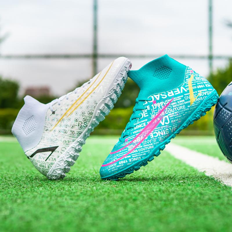 Качественные футбольные бутсы Футбольные бутсы для мужчин Футбольные бутсы для детей Оригинальные футбольные бутсы для молодежи Унисекс Удобная обувь для футзала