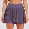 Athletic Tennis Skirt For Women With Polyester Fabric For Summer Sports And Fitness