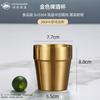 ZHOUYUEHENGSHENG Корейская золотая кружка из нержавеющей стали 304
