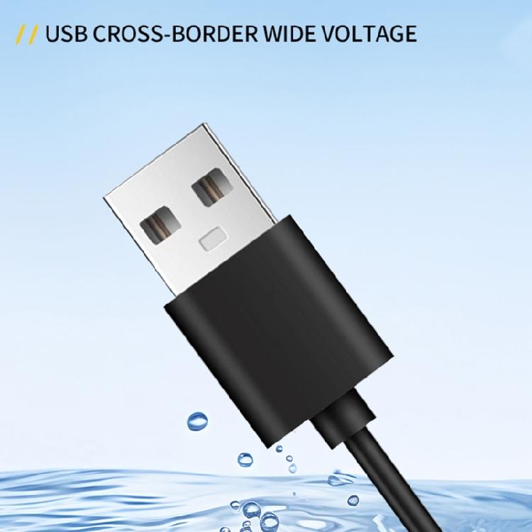 Светодиодная лампа для аквариума полного спектра, USB, с клипсой, с таймером, широкий угол освещения для роста рыб и растений, с изменяемым цветом