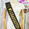 Sash Graduation Party Accessories Etiquette Belts Decor Supplies Graduate Ribbon Class Of 2024 Decorations Cape