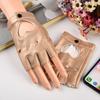Mittens Performance Mittens Ladys Driving Dress Heart Mittens Five Finger Gloves PU Leather Gloves