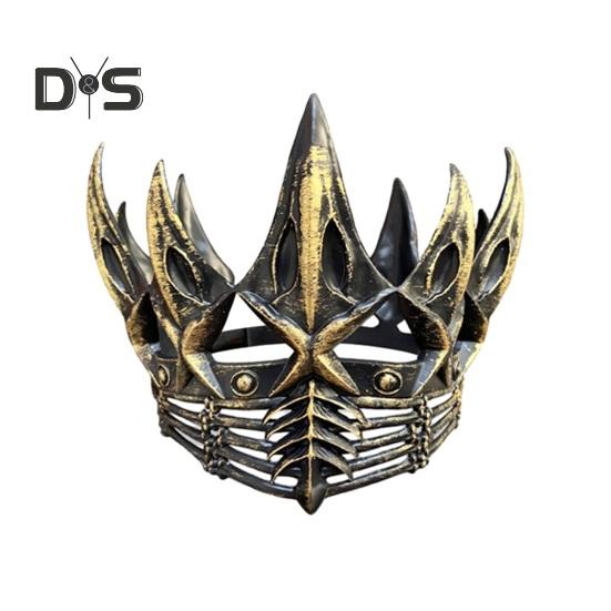 Повязка на голову в виде короны злой королевы для взрослых, готический головной убор для средневековой вечеринки в честь Хэллоуина, маскарада, сценического представления