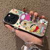 Подходит для iPhone 11/12/13/14 Pro Max 15 Huawei милый забавный мультяшный восковой карандаш маленький новый чехол для телефона