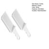 2Pcs Anti-Static Hair Comb Set Durable Plastic Heat-Resistant Ergonomic Handle Easy Styling Tangle-Free Hair Comb