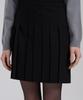 Reve Hearted Tempo Pleated Mini Skirt - Black