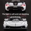 Модель автомобиля Koenigsegg Jesko из сплава 1:Масштаб 32 с инерционным управлением Для коллекционеров и детей