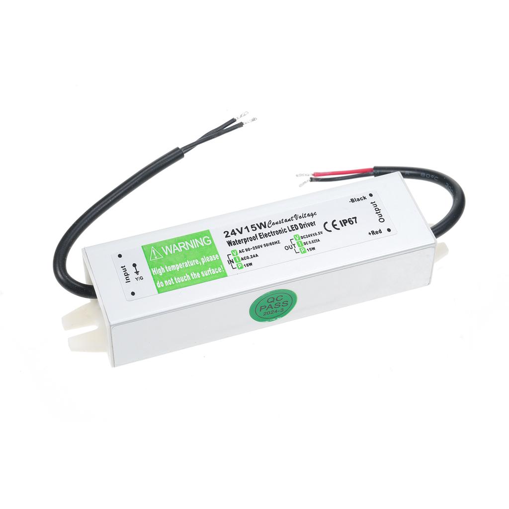 IP67 Водонепроницаемый светодиодный драйвер, переключатель, блок питания, трансформатор, адаптер переменного тока 90 В-250 В в постоянный ток 24 В 50 Вт