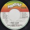 7-дюймовая пластинка COUNT OSSIE & THE WAREIKAS - First Gone / Going Home To Zion Lan NONE Moodisc Records US Регги, Ска и Даб Б/у