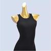 Niche Small round Neck off-the-Shoulder off-Shoulder Sleeveless Vest Dress Slim fit Sheath Soft Comfortable Knitted Skirt Women clothes