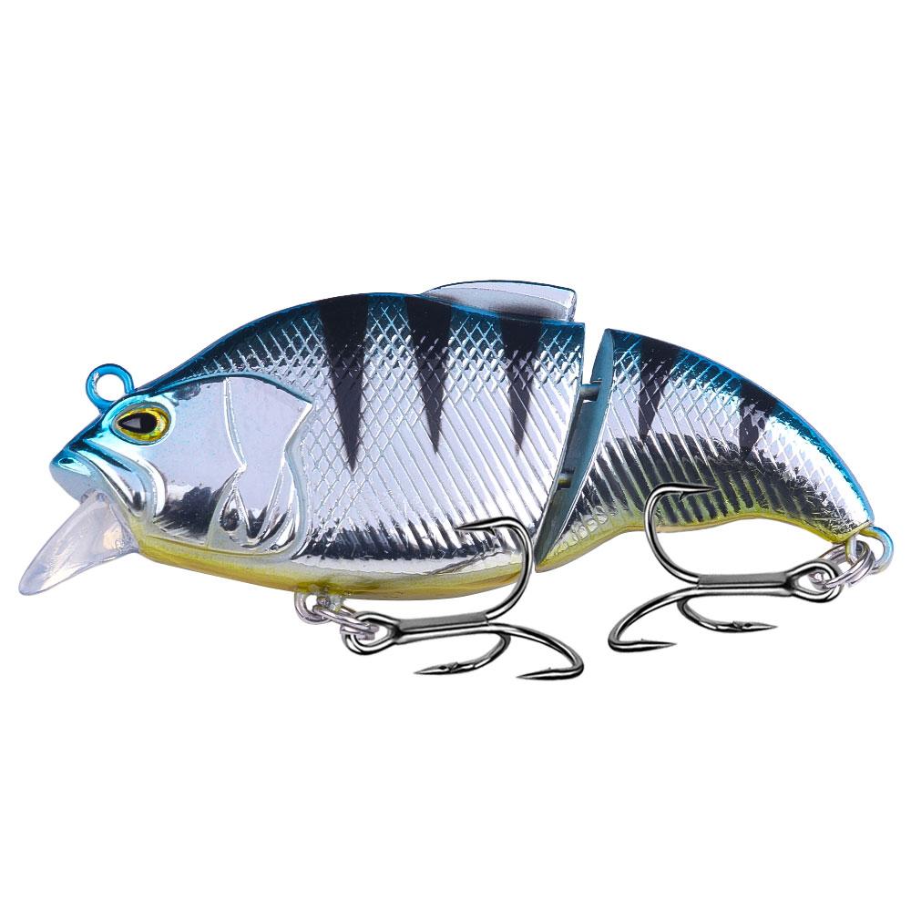 1pcs/big Jointed Glide Swimbait Hard Lure Artificial Hard Bait Pike Lure for Predator Trout Wobbler 7.7cm/11g