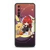 Милый чехол Genshin Impact Xiao для Realme 9, мягкий чехол для Realme 9, 8, 7, 6 GT2 Pro Plus, чехлы для телефонов 5G 8i 9i C3 C21 C11 C25, чехол