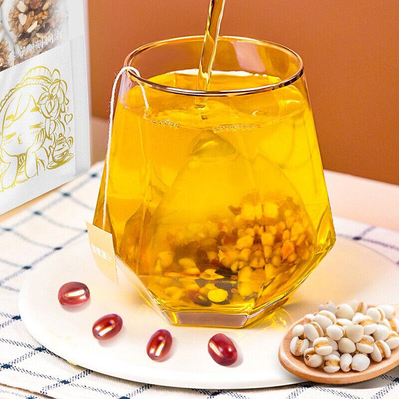 Красная фасоль, семена коикса, плоды горгоны, чай из пории кокосовой, чай из красной фасоли для осушения