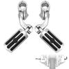1.25" Дорожные подножки Регулируемые короткие подножки для Harley Touring Road King Road Glide Electra Glide Street Glide Sportster Softail