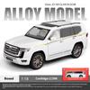 Новый 1:18-масштабная модель легкосплавного автомобиля Toyota Land Cruiser LC300 с настоящим звуком и подсветкой, детская игрушка в подарок мальчику, внедорожная коллекционная модель премиум-класса для любителей автомобилей